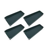 Tbest Gouttière Descente Pluviale Bloc Anti-Éclaboussures, Extension | Plastique de haute qualité, Prévient l\'érosion du sol, Installation rapide avec 8 clous, Distance de drainage réglable,