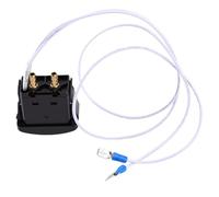Tbest Interrupteur D Activation de Ressort Pneumatique, Valve Manuelle à Palette pour Pompe à Air et Commande de Siège Pneumatique, for Sièges de Voiture et de Camion