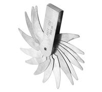 Tbest Jauge de Filet de Rayon en Acier Inoxydable, Outil de Mesure Convexe Concave Interne Externe R52-100Mm pour les Machinistes Fabricants d'outils et de Matrices (R52-100MM)