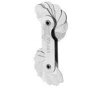 Tbest Jauge de Filet de Rayon en Acier Inoxydable, Outil de Mesure Convexe Concave Interne Externe R52-100Mm pour les Machinistes Fabricants d'outils et de Matrices (Rah-14.khm)
