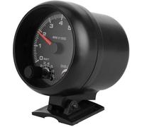 Tbest jauge de tachymètre 3.75in 12V voiture tachymètre 0-8000 tr / min pointeur Tacho jauge mètre avec lumière de changement de