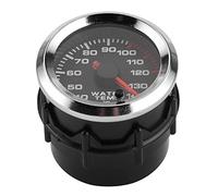 Tbest Jauge de Température de L'eau [Marque] Jauge de Température de L'eau LED Compteur de 52 Mm 2 Pouces Compteur de de Universel 40-140 ℃ Lentille de