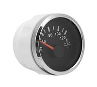 Tbest Jauge de Température électromagnétique pour Véhicule, 52Mm, 1224V, 40120 ℃, Ip67, Anti-buée, Verre incurvé pour Voiture, Camion, Bateau, Moteur