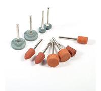 Tbest Kit d'accessoires d'outils 147 Pièces, Tige de 1/8 "pour Couper, Polissage, Ponçage, Gravure sur Bois et Métal, Projets de Bricolage avec Pâte de Meulage et Roues