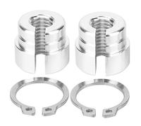 Tbest Kit de Bagues de Câble D'accélérateur, Manchon de Câble de Douille D'accélérateur, Billette en Aluminium Restaure une Réponse Claire avec Manchon pour E36 S14 M60 540i 740i
