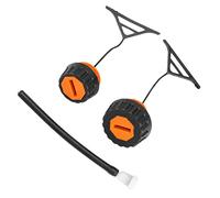 Tbest Kit de Bouchon de Réservoir D' et D'huile pour Tronçonneuse Stihl | Construction en plastique durable, anticorrosion, installation facile, comprend un tuyau d\'huile