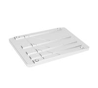 Tbest Kit de Jonction de Blocs pour Bandes de Bobines (rouge) | Conçu pour Revoxsonido, alignement stable du ruban, matériau en aluminium