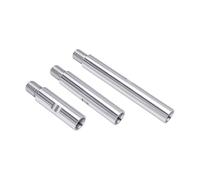 Tbest Kit de Prolongateur pour Meuleuse D'angle M14, 3 Longueurs 75mm 100mm 140mm, Tige Rotative en Alliage D'aluminium, Adaptateur de Polissage pour Voiture avec Filetage M14