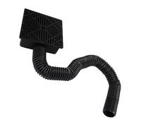 Tbest Kit de Rallonge de Descente de Gouttière Flexible pour Drainage de | Matériau en PVC, s\'adapte aux descentes pluviales standard, idéal pour une utilisation dans le jardin et la cour.