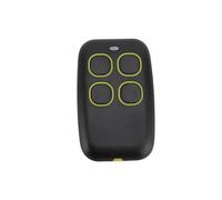 Tbest Lot de 4 Télécommandes Universelles de Clonage sans Fil, Bande Complète 250-913 MHz, Compatibles avec 99% des Marques pour Porte de Garage, Volet, Portes Automatisées (YELLOW)