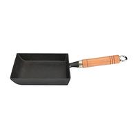 Tbest Mini Poêle À Frire Pot À Omelette En Fer Tamagoyaki Manche En Bois Gros Oeuf Japonais Pfanne,Poêle En Fer Carrée,japanese omelette pan