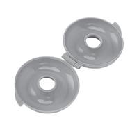 Tbest Moule à Beignet avec Couvercle à Clapet, Forme de 3,5 X 3 Pouces | Plastique antiadhésif, démoulage facile, extraction rapide, adapté aux enfants