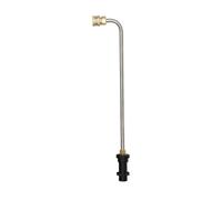 Tbest Nettoyeur Haute Pression de Gouttière en Acier Inoxydable, Rallonge de 4 000 Psi pour K2 K3 K4 K5 K6 K7, Conception en Forme de U Coudée pour les Zones Difficiles d'accès Sous les Voitures et