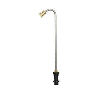 Tbest Nettoyeur Haute Pression de Gouttière en Acier Inoxydable, Rallonge de 4 000 Psi pour K2 K3 K4 K5 K6 K7, Conception en Forme de U Coudée pour les Zones Difficiles d'accès Sous les Voitures et