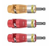 Tbest Outil de Torsion de Fil pour Perceuse électrique - Dénudeur de Câble électrique en Alliage d'aluminium et - Pince à Dénuder de 2,5 mm² à 6 mm² pour un Travail Rapide - Utilisation