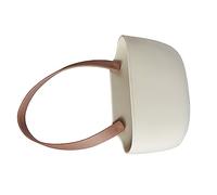 Tbest Panier Suspendu de Vidange d'évier de Cuisine avec Trous de Vidange, Matériau Tpr Souple et Flexible de Grande capacité pour Organisateur de Stockage d'éponge (Couleur Café)