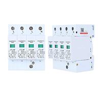 Tbest Parafoudre 20KA Basse Tension Module 4P | Matériau Nylon PA66, Installation sur rail de guidage, Extinction magnétique, Connexion triphasée, Protection niveau 2