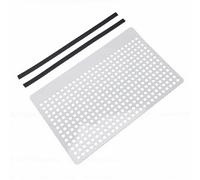 Tbest Pare-Feuilles pour Skimmer de Piscine 15,4x9,7 Pouces | Antirouille, installation facile, compatible avec la plupart des écumeurs, matière plastique durable