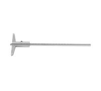 Tbest Pied à Coulisse de Profondeur 0-200 Mm Jauge Métallique 0,02 Mm Outil de Mesure Micrométrique de Précision pour le Travail des Métaux, le Travail du Bois, l'ingénierie Mécanique (0-200)