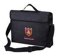 Tbest Pochette Ignifuge Double Face pour Documents de Batterie LiPo, étui de Rangement Portable 38x28x7.5CM (38 * 28 * 7.5CM)