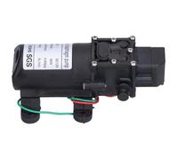Tbest Pompe de pulvérisation d'appoint Pompe à membrane à pression d'eau 12V 60W pompe de pulvérisateur à amorçage automatique