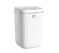 Tbest Poubelle Contact de 20 L avec Design élégant (Version rechargeable) | Matériau PP de qualité supérieure, Activé par capteur, Entretien facile, Grande capacité, Accessoire de cuisine élégant
