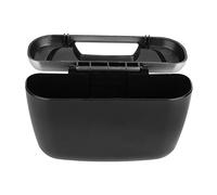 Tbest Poubelle de Voiture, Conteneur Compact en ABS Durable | Poubelle portable pour véhicules, Conception à couvercle rabattable, Installation facile