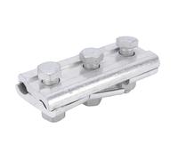 Tbest Serre-parallèle pour Conducteurs de 120-150 mm² | Construction en aluminium, système sécurisé à trois boulons, applications haute tension, performances robustes.