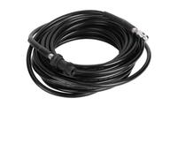 Tbest Tuyau de Nettoyage Haute Pression 15m PVC tressé Acier | Buse en cuivre durable et robuste, compatible avec la série Karcher K, idéale pour le nettoyage des tuyaux de voiture et