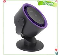 Tbest Ventilateur de bureau à piles Fan de Bureau Portable Silencieux, Affichage Numérique Intelligent electromenager ventilateur