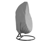 TBrephint Housse pour Fauteuil « Egg », Housse de Chaise Oeuf en Polyester | Multicolore 190 x 115 cm for jardin, terrasse, balançoire suspendue en osier et rotin :(Gray 190x115cm)