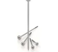TBS Vis pour bois. TH T40 8 x 320 ZB avec tête de plaque / paquet de 50