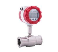 TBZOQAID Débitmètre numérique LCD débitmètre d'eau et de Liquide 4-20mA Sortie RS485 DN4-DN50 SS316(DN6(SS316L))