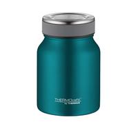 TC Food JAR 0,50 l, Bleu Sarcelle Mat, récipient Isotherme en Acier Inoxydable, 9 h chaud/14 h Froid, récipient Isotherme pour Soupe, céréales, par Thermos, pour Lave-Vaisselle, gobelet en Acier