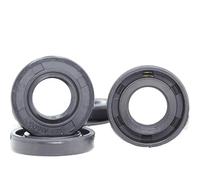 TC sceau d'huile universel, Joint d'étanchéité TC 10x(22-35) x(5-10) mm NBR squelette Double lèvre 10 pièces(10x22x5mm)