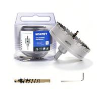 TC Scie cloche en carbure de tungstène 115 mm, foret à métaux pour acier inoxydable et acier