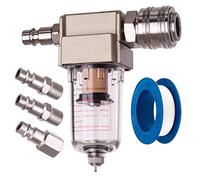 TC TECHNIC Filtre à air comprimé, Séparateur d’eau, Séparateur d’huile, raccord rapide inclus