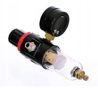 TC TECHNIC Kit filtre régulateur de pression aérographe avec séparateur d'eau 1/8 "air