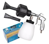 TC TECHNIC Pistolet de nettoyage pneumatique, mousse active, pour lavage de voiture, deux buses, capacité 1000 ml, 10-50C°, faible déchet