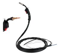 TC TECHNIC - Torche de Soudage MIG MAG - Compatible avec Einhell, avec Telwin et Autres - Pointe de Contact en Cuivre - Pointe de Contact 0.8 mm - Longueur Totale 3,5m - Longueur Utile 3m