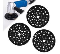 TCETCY 3PCS Support de Protection Ø 150mm 70 Trous Patin de Protection ø 150mm, Disques de Protections Protecteur de Patin de Ponçage pour Ponceuse Excentrique, Tapis de Protections de Polissage