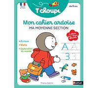 Mon Cahier Ardoise Ma Moyenne Section T'choupi