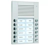 TCS AG TCS Audio Poste extérieur PES PES12-EN/04 12 touches 2 rangées AP argenté