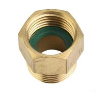 TDCuizent Adaptateur de nettoyeur haute pression en laiton M22 x 1,5 mâle vers G 1/2" femelle pour nettoyeur haute pression pour lances à vis rapides 400 bar max nettoyage jardin