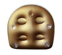 TDCuizent Coussin rehausseur de spa gonflable pour jacuzzi et piscine - Coussin de siège en PVC souple antidérapant avec fond antidérapant - Support d'hydrothérapie portable pour la maison et