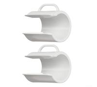 TDCuizent Lot de 2 colliers de rechange pour sac de nettoyage de piscine 9-100-1018 pour Polaris 180 280 360 380 ABS haute dureté pour un nettoyage efficace de la piscine
