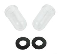 TDCuizent Lot de 2 verres de visée pour valves de filtre à sable Hayward SP0710X SP0715 SP0716 avec joint d'étanchéité en plastique transparent pour systèmes de vannes multiports Pro Series