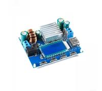 TDCuizent Module convertisseur DC-DC réglable 0,6 V-30 V 4 A 50 W avec écran LCD Régulateur de tension pour charge solaire Pilote LED Test d'alimentation