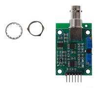 TDCuizent Module de capteur de pH 0-14 avec sonde connecteur BNC pour test d'eau Arduino rapide ≤ 5s Stabilité de température 0-80 °C pour applications de surveillance industrielle et laboratoire