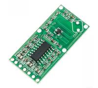 TDCuizent Module de détecteur de mouvement à micro-ondes - Montage sur panneau compact - 3,58 x 1,73 cm - Vert - 5 V - Déclencheur répétitif - Large température de -20 à 80 °C - Surveillance stable à